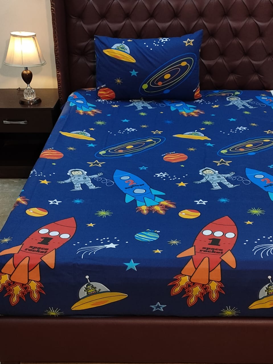 space-rocket-kids-bed-sheet