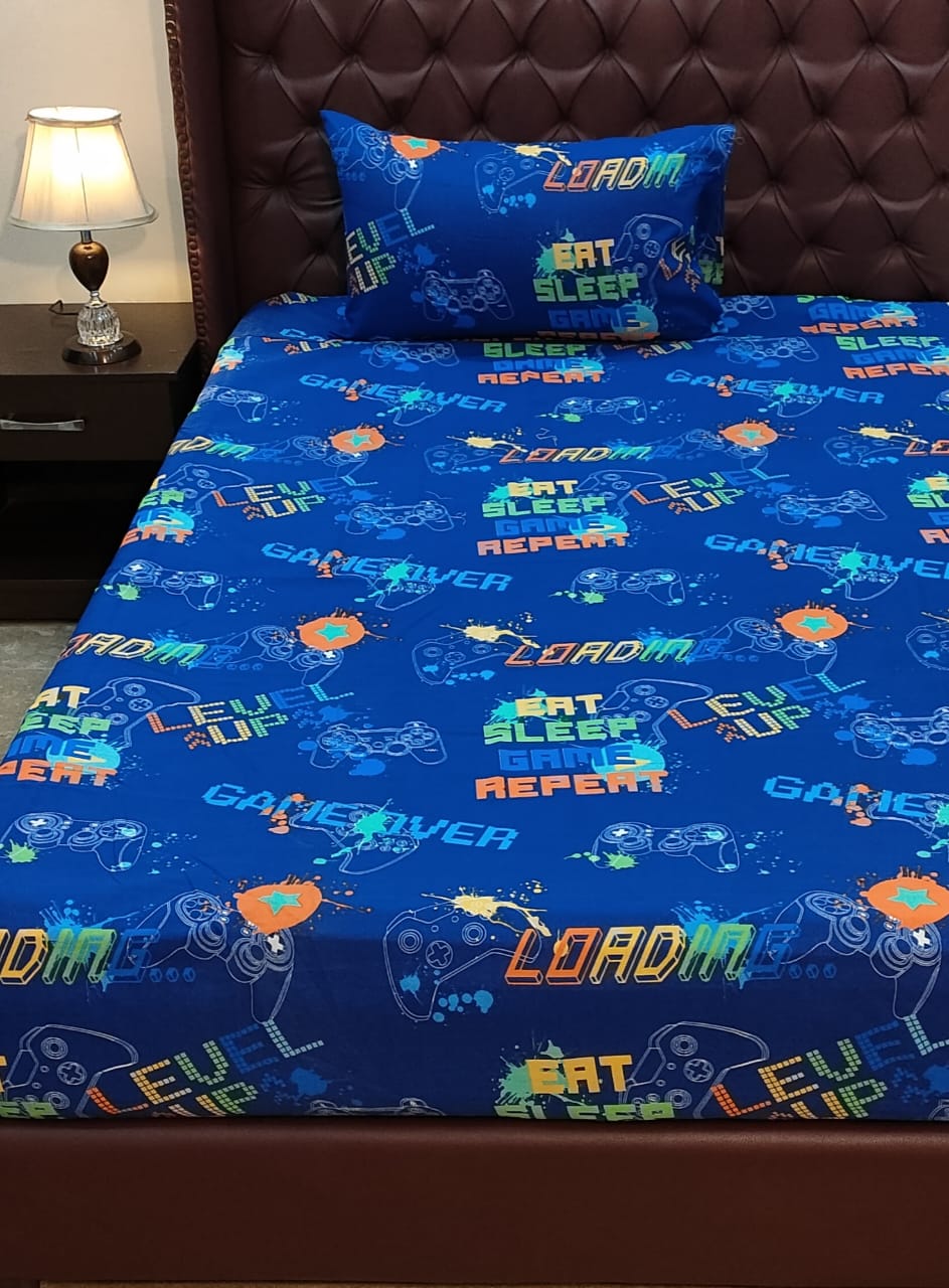 level-up-kids-bed-sheet