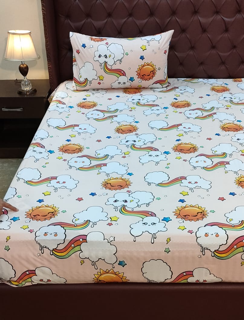 sun-and-cloud-kids-bed-sheet