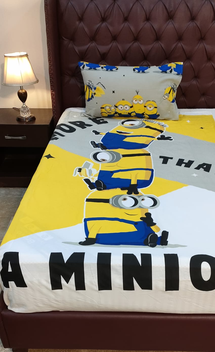minio-kids-bed-sheet
