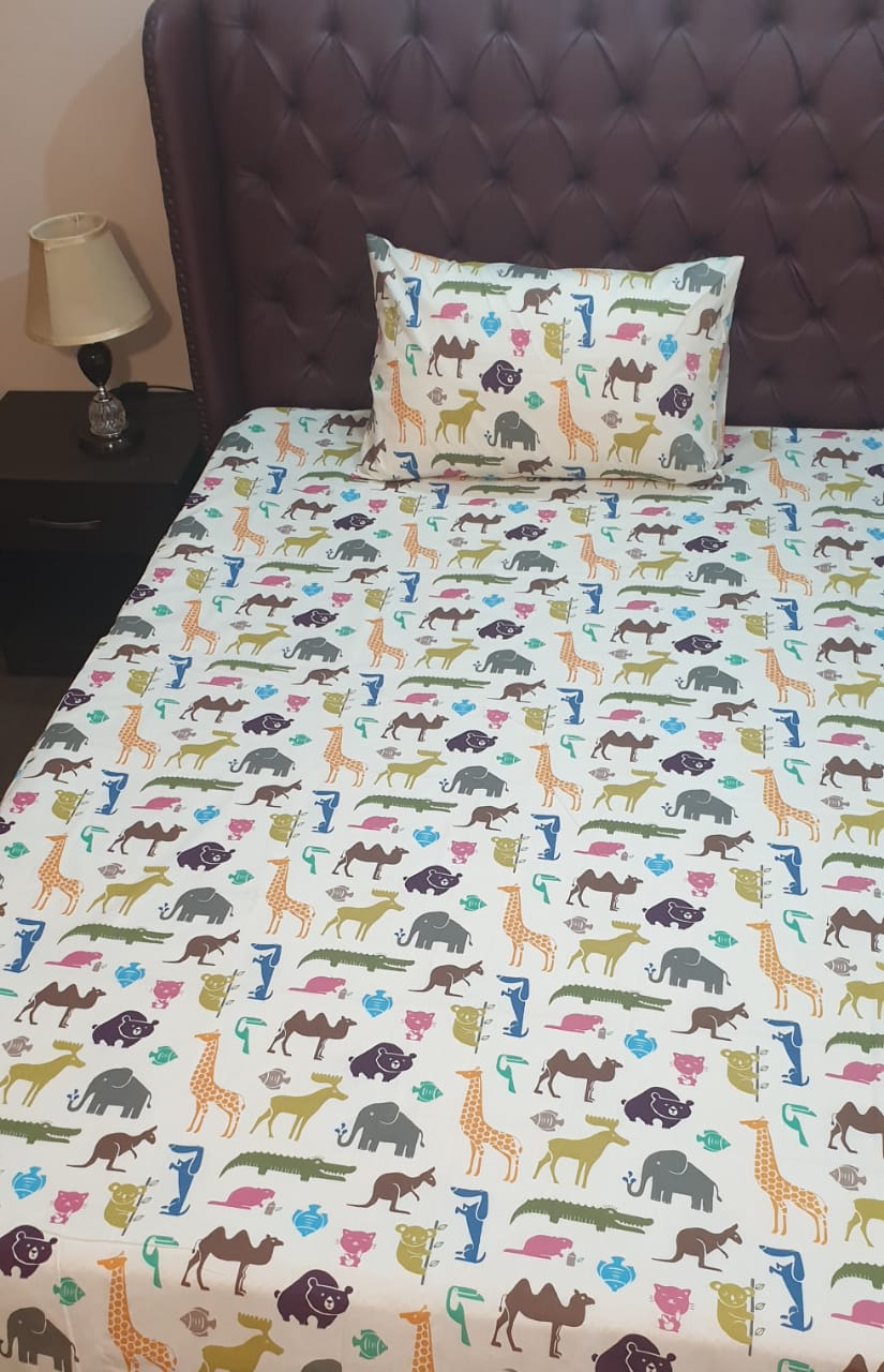 forest-animals-kids-bed-sheet