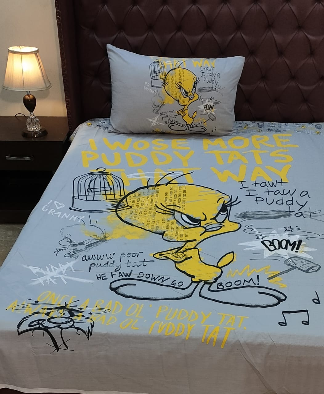 tweety-kids-bed-sheet