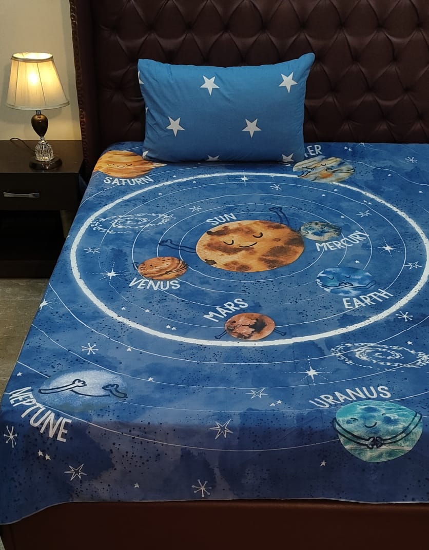 space-stars-kids-bed-sheet