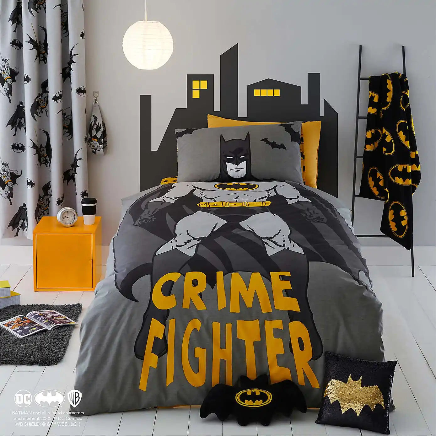 crime-fighter-kids-bed-sheet