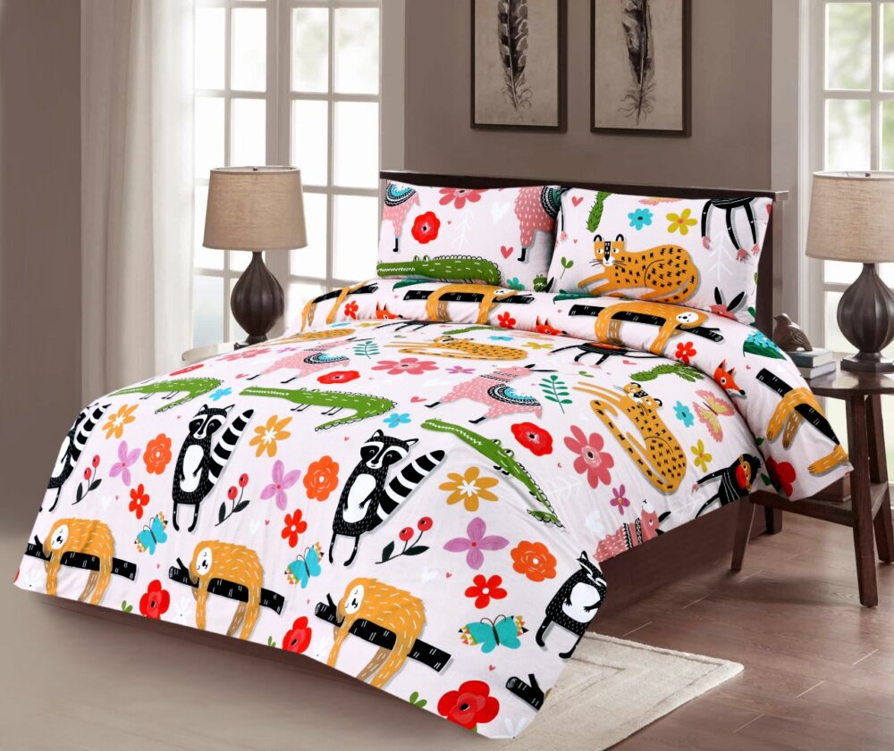 animals-kids-bed-sheet